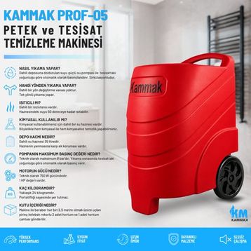 Kammak Prof-05 Petek Temizleme Makinesi