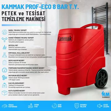 Kammak Prof-Eco-3 Petek Temizleme Makinesi