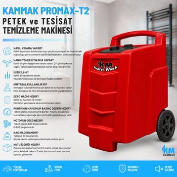 Kammak Promax-T2 Petek Temizleme Makinesi