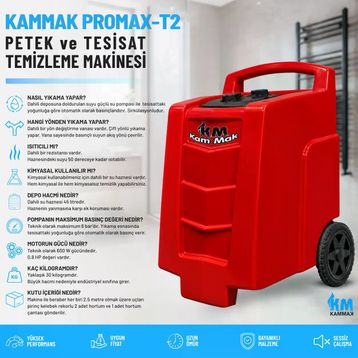 Kammak Promax-T2 Petek Temizleme Makinesi