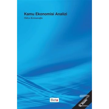 KAMU EKONOMISI ANALIZI - HÜLYA KIRMANOĞLU