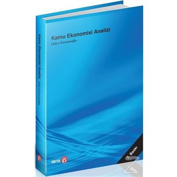 KAMU EKONOMISI ANALIZI - HÜLYA KIRMANOĞLU