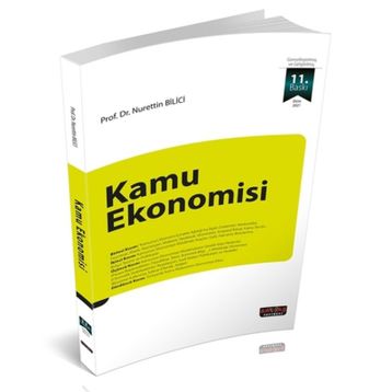 Kamu Ekonomisi Ekim 2021 11. Baskı - Nurettin Bilici - Savaş Yayınevi