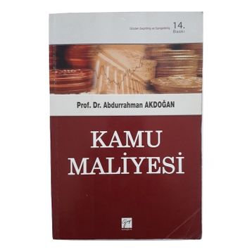KAMU MALIYESI - ABDURRAHMAN AKDOĞAN