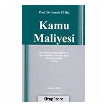 Kamu Maliyesi - Engin Öner