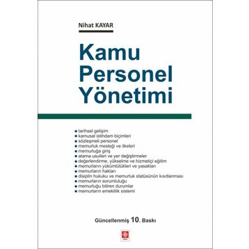 Kamu Personel Yönetimi - Nihat Kayar