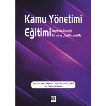 Kamu Yönetimi Eğitimi - Bekir Parlak