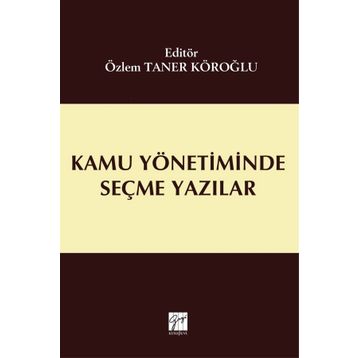 Kamu Yönetiminde Seçme Yazılar - Cemal Taner