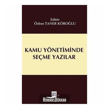 Kamu Yönetiminde Seçme Yazılar - Cemal Taner
