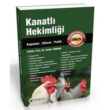 Kanatlı Hekimliği - Güneş Tıp Kitabevi