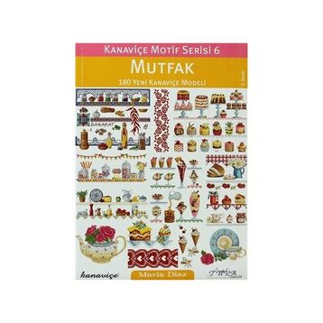 Kanaviçe Motif Serisi 6 - Mutfak - Maria Diaz