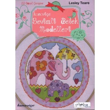 Kanaviçe Sevimli Bebek Modelleri - Lesley Teare
