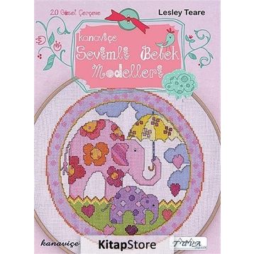 Kanaviçe Sevimli Bebek Modelleri - Lesley Teare