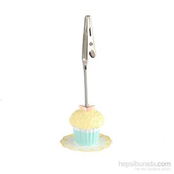 Kanca Ev Mavi Cupcake Not Tutucu