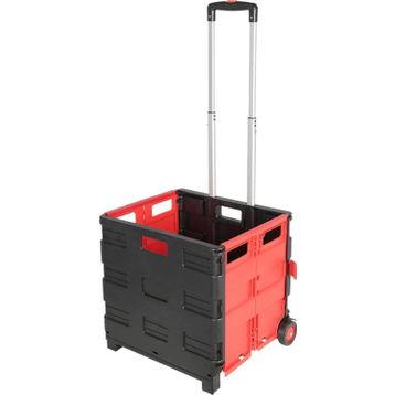Kangaroo KNG002 Katlanır Sandık Tıp Alışveriş ve Sepet Sandık Araba