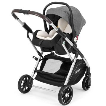 Kanz N-Go Travel Sistem Gri Çift Yönlü Katlanabilen Bebek Arabası