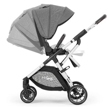 Kanz N-Go Travel Sistem Gri Çift Yönlü Katlanabilen Bebek Arabası
