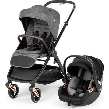 Kanz X-Go Ultimate Rose Gold Gri Travel Sistem Bebek Arabası