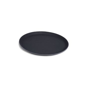 Kapp Fiberglass 40.6 cm Kaydırmaz Yuvarlak Tepsi