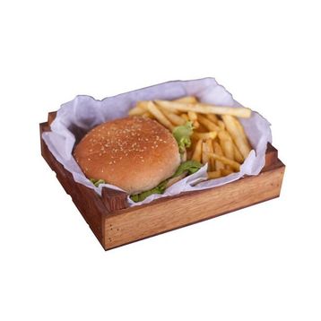 Kapp Hamburger Kayın 14x17 cm Sunum Kasası