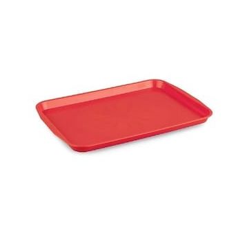 Kapp Kırmızı 27X36 cm ABS Servis Tepsisi