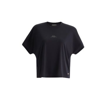 Kappa 331e87w005 Siyah Kombat Dye Tk Kadın T-Shirt