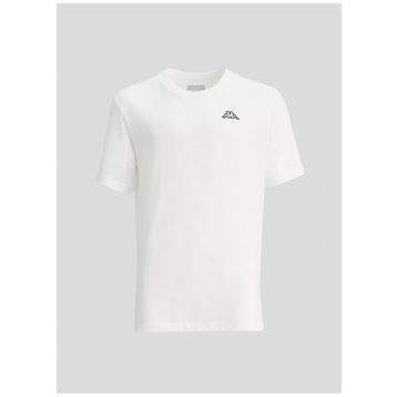 Kappa 331F7BW001 M Logo Cafers Beyaz Erkek T-Shirt