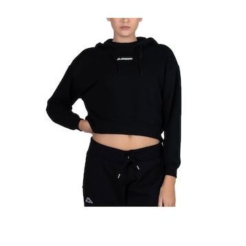 Kappa 341H3LW-005 Siyah Logo 365 Digi Kadın Sweatshirt