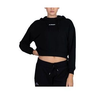 Kappa 341H3LW-005 Siyah Logo 365 Digi Kadın Sweatshirt