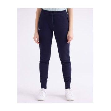 Kappa 371E82W005 W Logo Theek Slim Normal Bel Lastikli Fit Düz Siyah Kadın Eşofman Altı