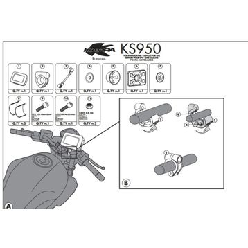 Kappa KS950 Gps Çantası