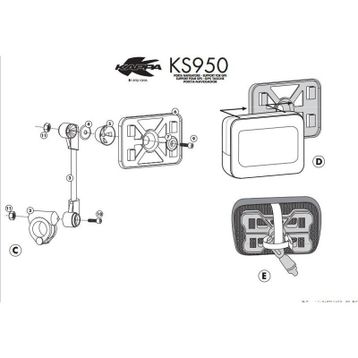 Kappa KS950 Gps Çantası