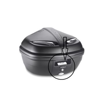 Kappa ZK3007NTM K47NT-K47B-K37NT Motosiklet Çanta Kilit Mekanizması