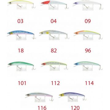 Kaptan Deeplure Deep Minnow 82 110 mm Floating 14 gr Maket Balık