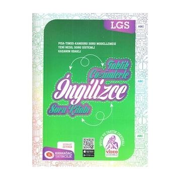 Karaağaç Yayınları LGS İngilizce Taktik Çözümlerle Soru Kitabı