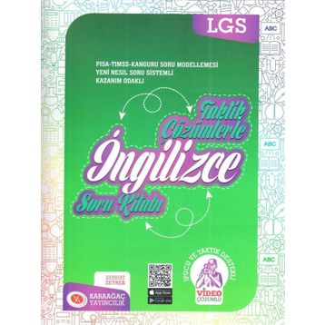 Karaağaç Yayınları LGS İngilizce Taktik Çözümlerle Soru Kitabı