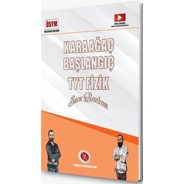 Karaağaç Yayınları TYT Fizik Başlangıç Soru Bankası