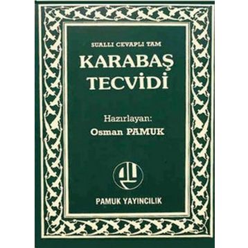 KARABAŞ TECVIDI (KOD: TECVID-001) - OSMAN PAMUK