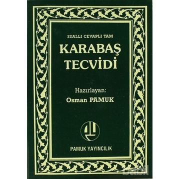 KARABAŞ TECVIDI (KOD: TECVID-001) - OSMAN PAMUK
