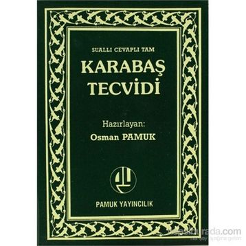 KARABAŞ TECVIDI (KOD: TECVID-001) - OSMAN PAMUK