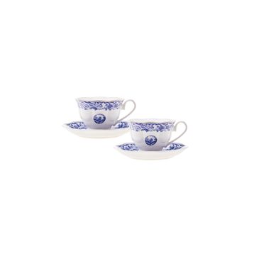 Karaca 220 ml Blue Odyssey 2 Kişilik Çay Fincanı Takımı