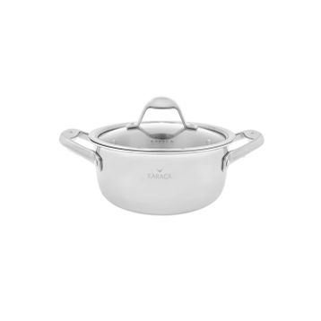 Karaca 3Ply PowerSteel 316+ 20 cm 2,6 lt Çelik Tencere