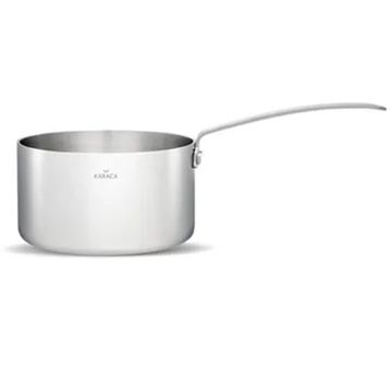 Karaca 3Ply PowerSteel 316+ Çelik İndüksiyon Tabanlı 10 cm Mini Sütlük