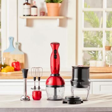 Karaca 5 in 1 Pro Spiral Redgold 1500 W Blender Set
