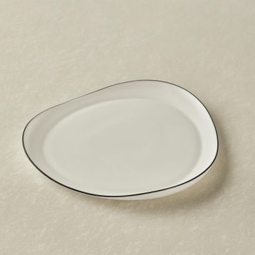 Karaca Agata Opal 20 cm Cam Pasta Tabağı