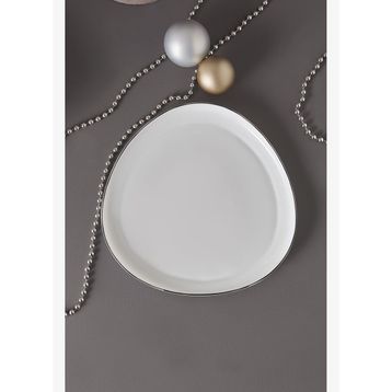 Karaca Agata Opal Cam 25 cm Servis Tabağı
