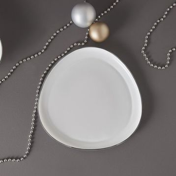 Karaca Agata Opal Cam 25 cm Servis Tabağı
