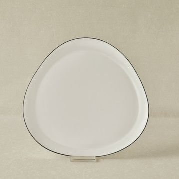Karaca Agata Opal Cam 25 cm Servis Tabağı