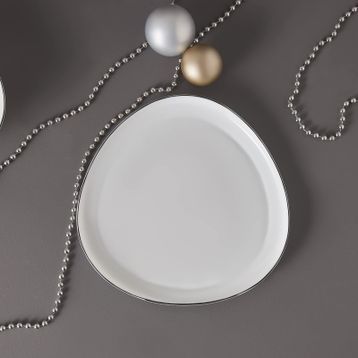 Karaca Agata Opal Cam 25 cm Servis Tabağı