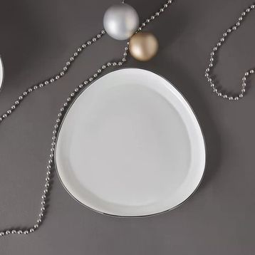 Karaca Agata Opal Cam 25 cm Servis Tabağı
